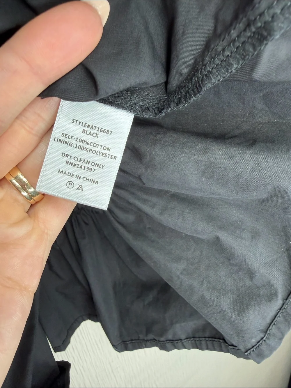 ASTR The Label Black Puff Sleeve Smocked Blouse Edwardian Cottagecore Revolve XS
